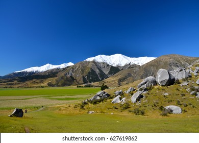 Walkway To Castle Hill, NZ