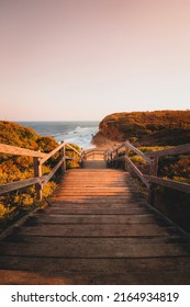 The Walkway Down To Bells Beach