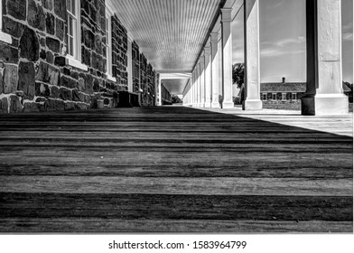 Walkway At Fort Larned National Historic Site