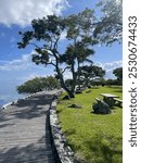 Walkway in Nature at Biscayne National Park Miami Florida