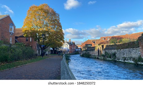 Walkway Next To River Itchen