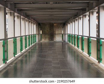 Walkway To The Skytrain Station.