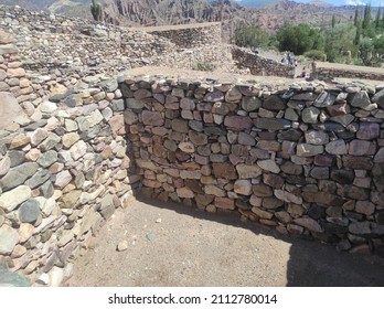 Wall Of Ancient Pucara De Tilcara Jujuy Argentina