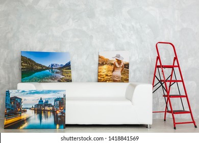 Painting Picture Frame Isolated Stock Photos Images