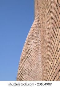 wall in blue sky