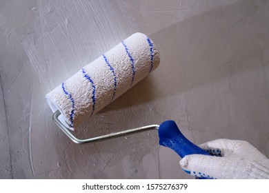 Paint Roller Hand Stock Photos Images Photography