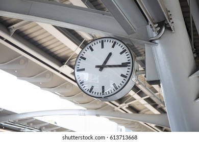 Wall Clock at the Train Station