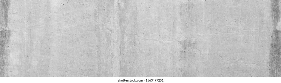 Wall Concrete Background. Old Cement Texture Cracked, White, Grey Vintage Wallpaper Abstract Grunge Background