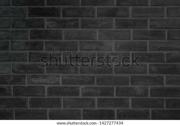Wall Dark Brick Wall Texture Background Stock Photo Edit