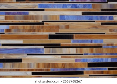 Wall decorum in a building