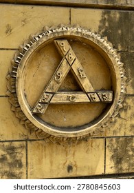 wall design structure of India 