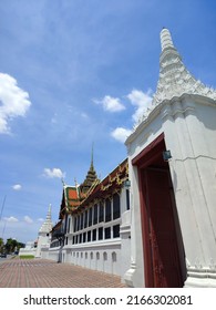 Wall Grand Palace,wat Phra Kaew, Bangkok, Date 11-06-2022