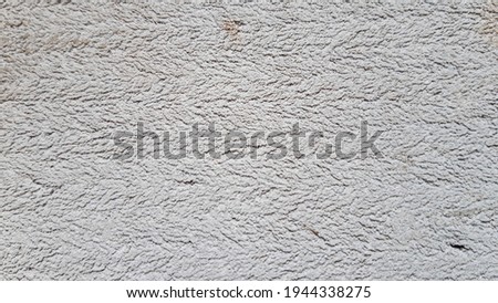 wall has the brutish texture