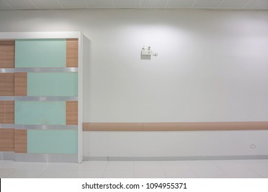 Wall In The Hospital.   