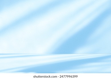 Wall interior background, studio  and backdrops show products.with shadow from window color white and purple. background for text insertion and presentation product 