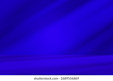 Wall interior background, studio  and backdrops show products. with leaf shadow from window color  blue tone. background for text insertion and presentation of product