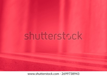 Wall interior background, studio  and backdrops show products.with shadow from window color pink background for text insertion and presentation product 