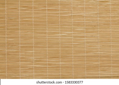 Wall made of brown natural material. - Shutterstock ID 1583330377