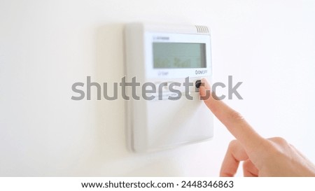Similar – Image, Stock Photo Measuring the heat in a steak