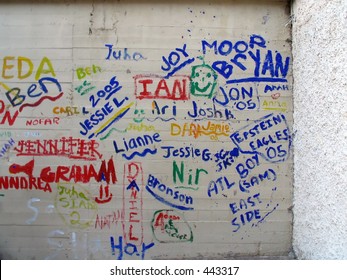 Wall Of Names