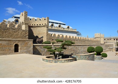 Wall Of The Old City Of Baku