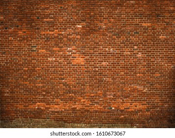 Wall orange background stone design textured - Shutterstock ID 1610673067
