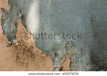 Wall paint scratches abrasion background.
