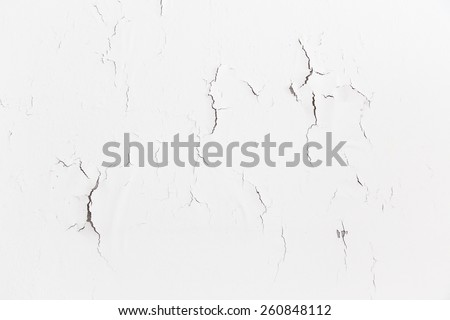 Wall with peeling paint