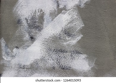 Wall plaster cement surface white grey stain texture surface close up