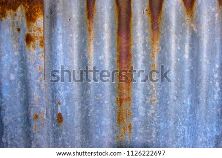 Wall rust roff board
