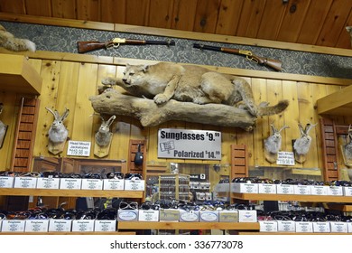 WALL, SOUTH DAKOTA, CIRCA OCTOBER 2015. From Its Humble Beginning As A Small Drug Store, Wall Drug Has Grown Into An International Tourist Attraction For An Otherwise Small Town In Rural South Dakota.