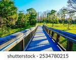 Wall Springs Park and Pinellas Trail in Palm Harbor, Tarpon Springs and Gulf of Mexico