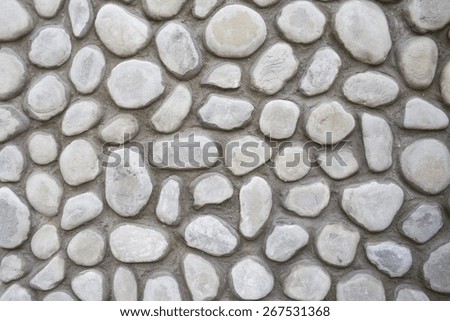 wall stone pebbles background 