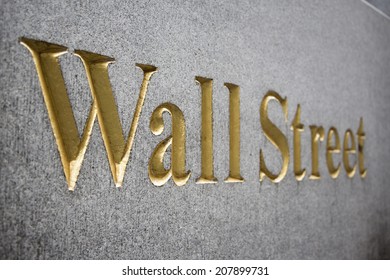 Wall Street Sign