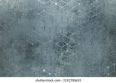 Wall Tapestry Background Texture With Repeat Canvas Ornament