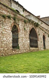 Wall of Topkap Palace in Istanbul. Turkey