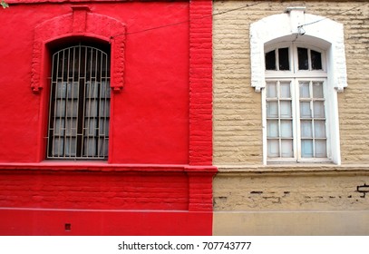 Wall and windows