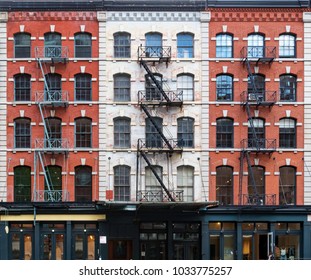 Wall of windows on buildings in Tribeca New York City - Powered by Shutterstock