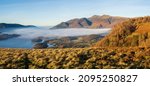 Walla Crag is a fabulous viewpoint on the eastern side of Derwent Water, much of the panorama is hidden until having climbed through the trees the ascent of Cat Gill is left behind