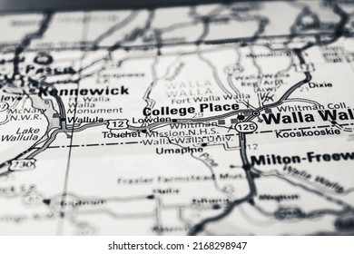 Walla Walla On The USA Map