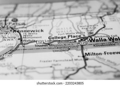 Walla Walla On The USA Map