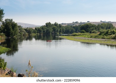 Walla Walla Tributary Of Columbia River In Eastern WA