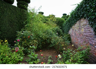 A Walled Garden In A Cheshire Country Estate