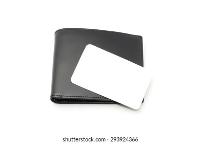 Wallet With Blank Card, Deal , Contact