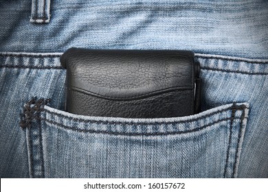 Wallet In Jeans Pocket