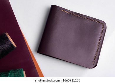 Wallet On A Desk. Shallow Depth Of Field.