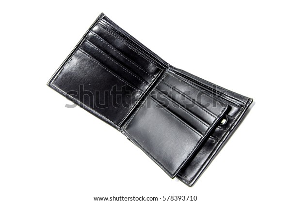 Wallet On White Background Stock Photo (Edit Now) 578393710