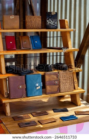 Wallets and purses made of high-quality handmade leather