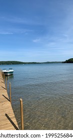 Walloon Lake In Boyne City, Michigan.