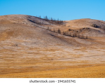 Wallpaper Of Scenic Mongolian Gobi Desert 